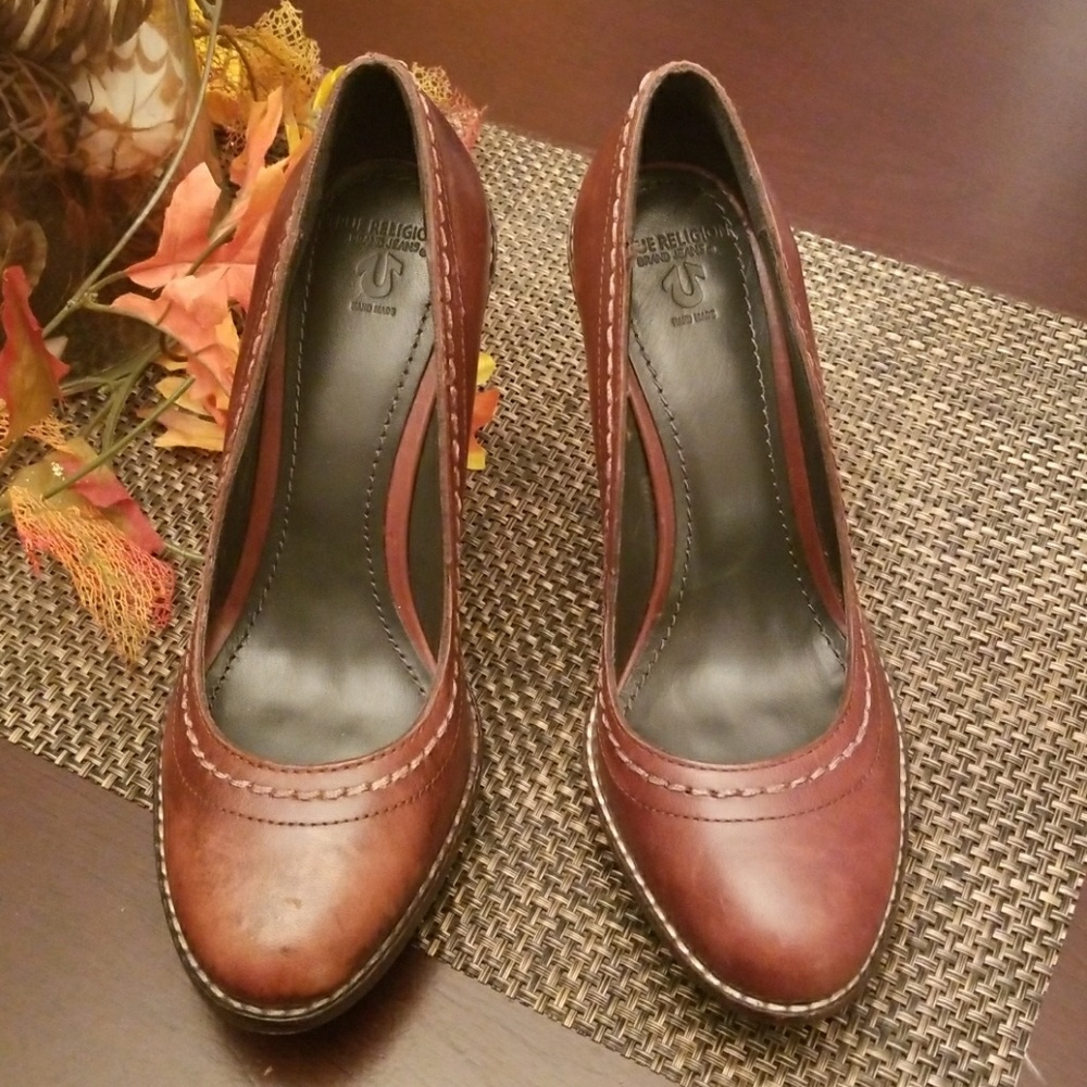 True Religion Wedge Shoes